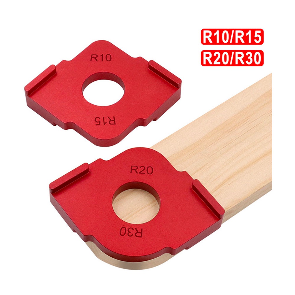 Jual Pre Order 2Pcs Aluminum Alloy Radius Jig Router Templates Radius
