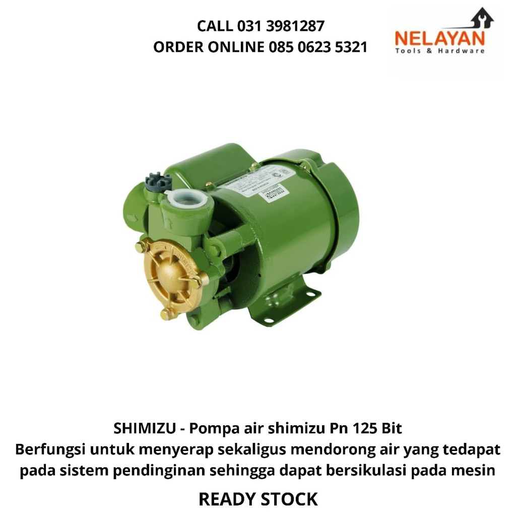 Jual SHIMIZU Pompa Air Shimizu Pn 125 Bit Shopee Indonesia