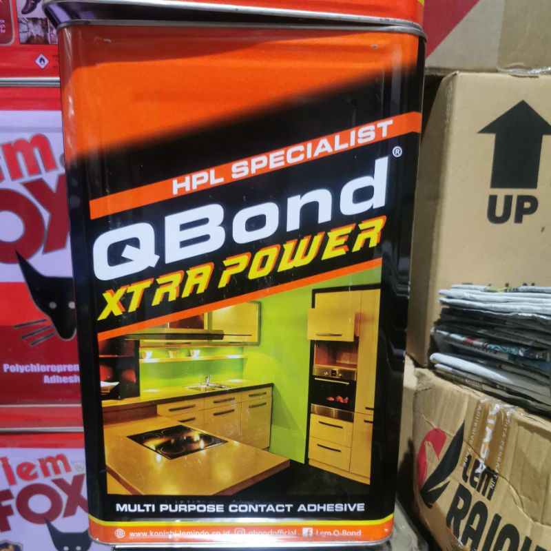 Jual Lem Kuning Serbaguna Qbond Extra Power 10kg Bukan Fox Rajawali