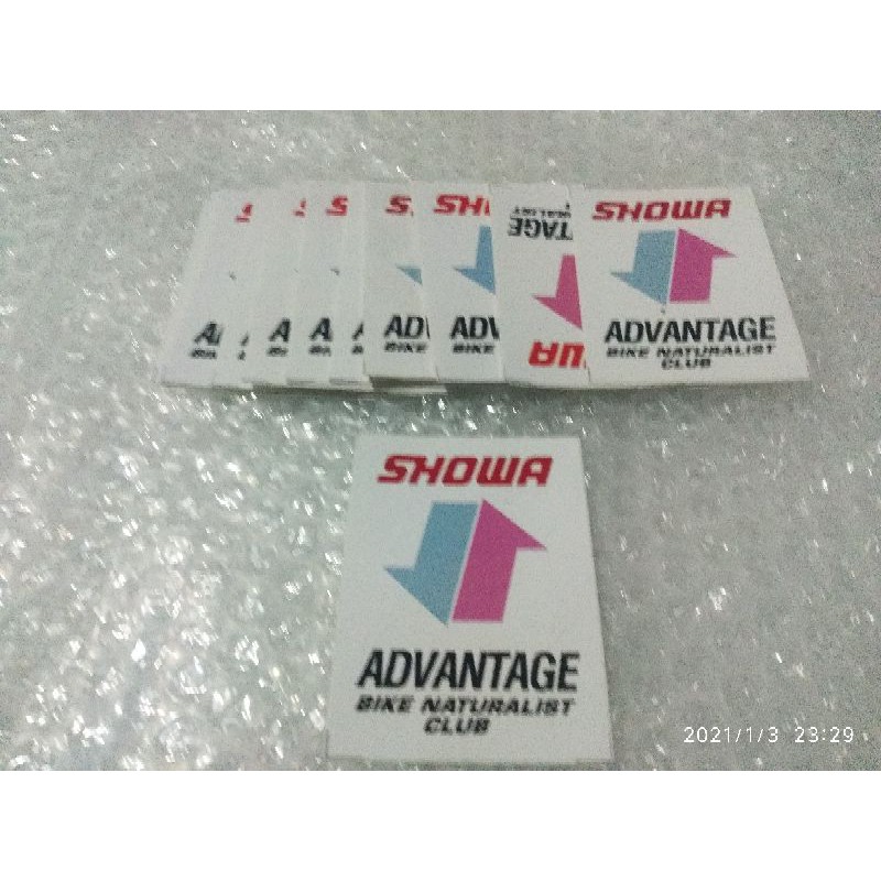 Jual STIKER SHOCK MODEL SHOWA SUSPENSION STICKER MODEL SHOWA | Shopee ...