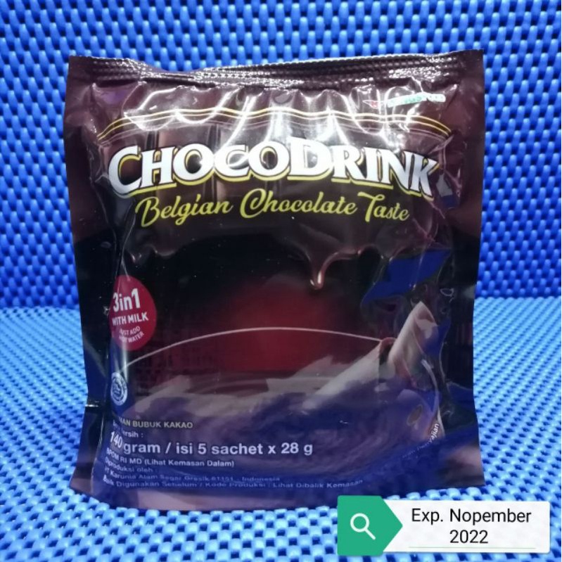 Jual Chocodrink 3in1 Isi 5sachet X 28gr Minuman Bubuk Kakao Choco Drink