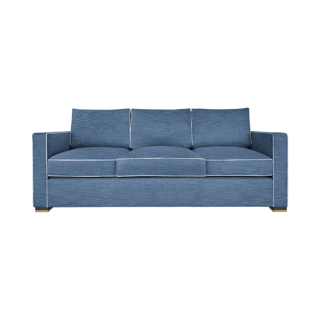 Jual Nestudio Jeannie Three Seater Sofa - Aegean Sea | Shopee Indonesia