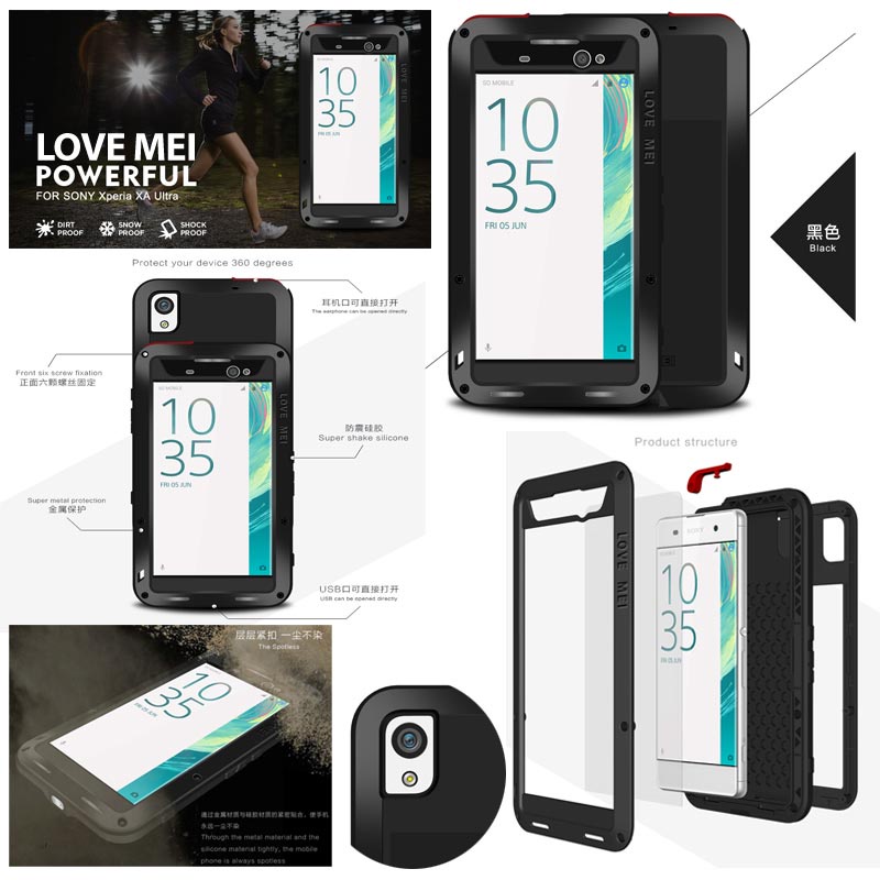 Jual Sony Xperia Xa Ultra Dual Xa Ultra Love Mei Powerful Case