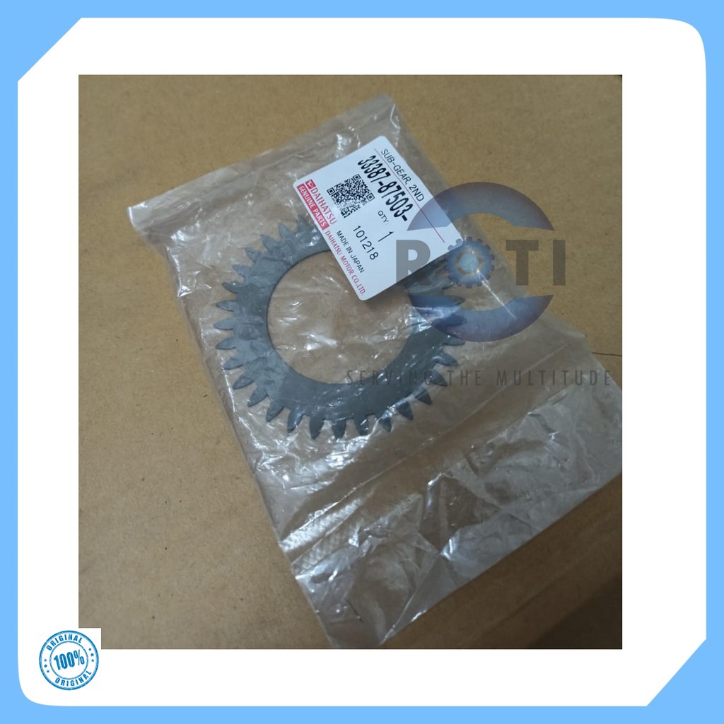 Jual DAIHATSU 33387-87503-000 SUB-GEAR 2ND XENIA 1000 CC | Shopee Indonesia