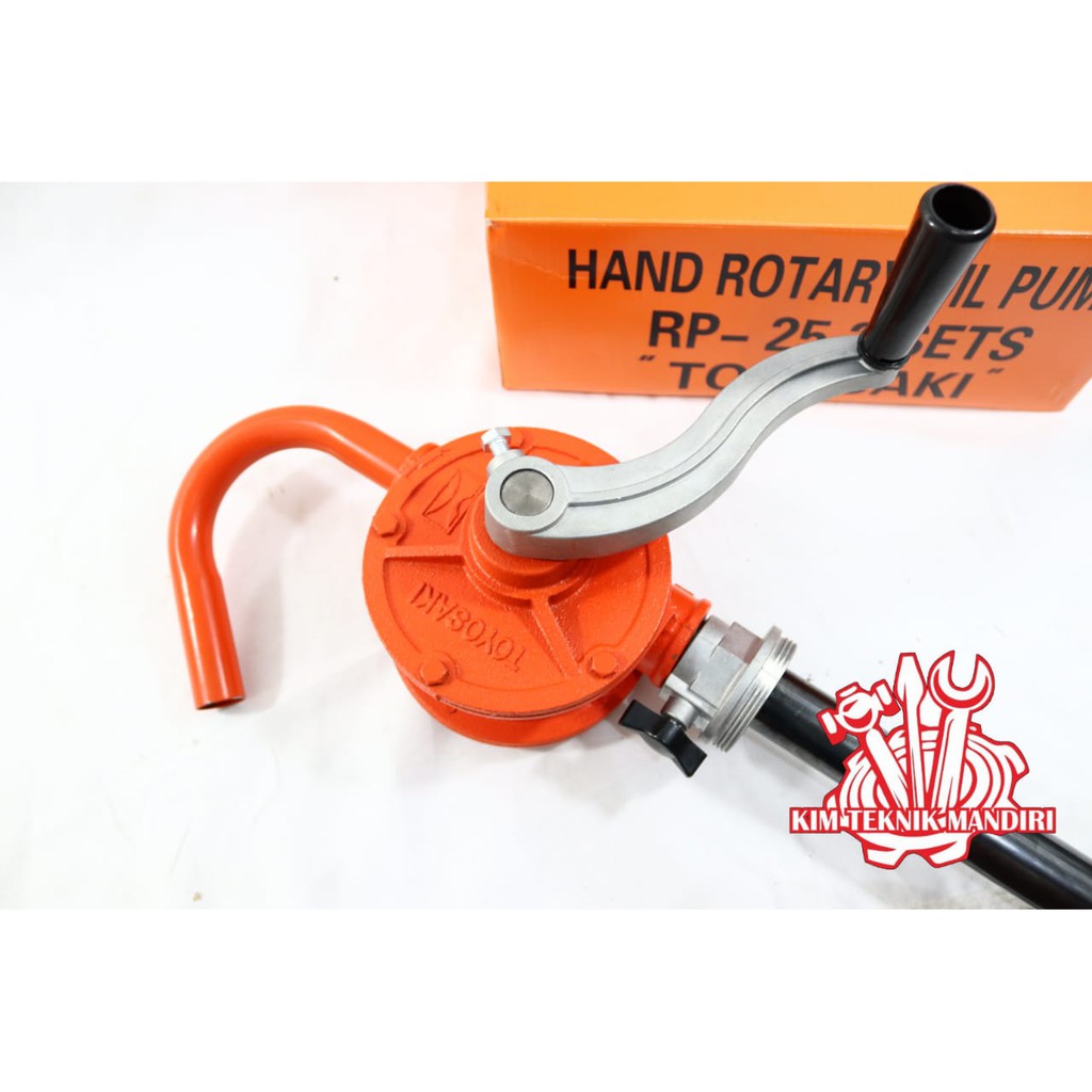 Jual TOYOSAKI RP25 HAND ROTARY OIL PUMP POMPA OLI DRUM MANUAL MADE IN JAPAN Shopee Indonesia
