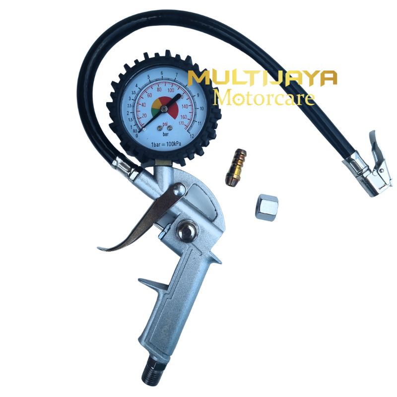 Jual Inflating Gun Tire Inflator Air Pressure Alat Ukur Isi Pengisi ...