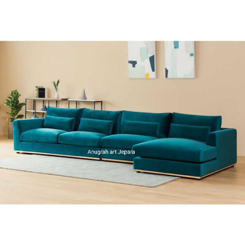 Jual Sofa Minimalis Tipe L Sofa Ruang Keluarga Tipe L Jumbo | Shopee ...