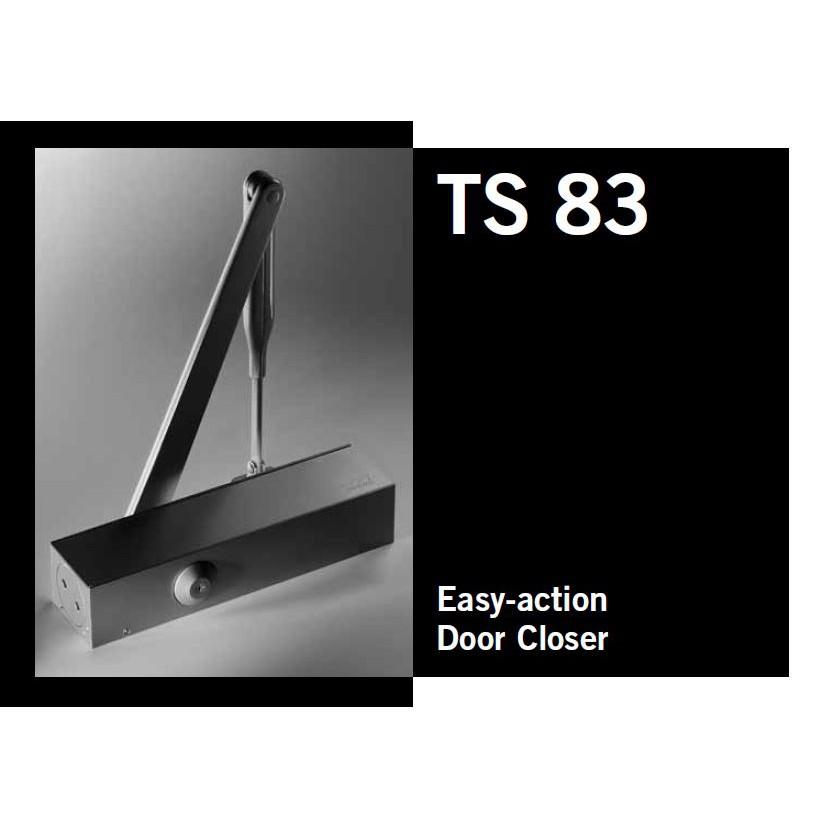 DORMA TS83 DORMA TS73 Door Closers How To Set Up And