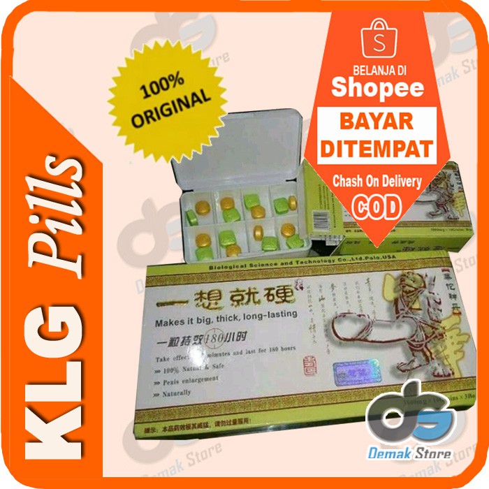 Jual PROMO!!! OBAT KLG PIL ASLI ORIGINAL USA | KLG PILLS ORIGINAL ...