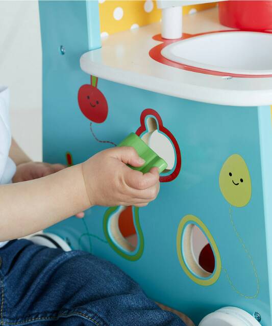 Jual ELC Wooden activity kitchen walker Shopee Indonesia
