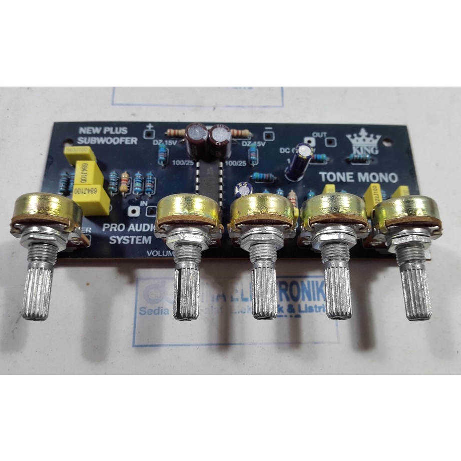 Jual KIT TONE CONTROL MIDLE PLUS SUBWOOFER - MONO | Shopee Indonesia
