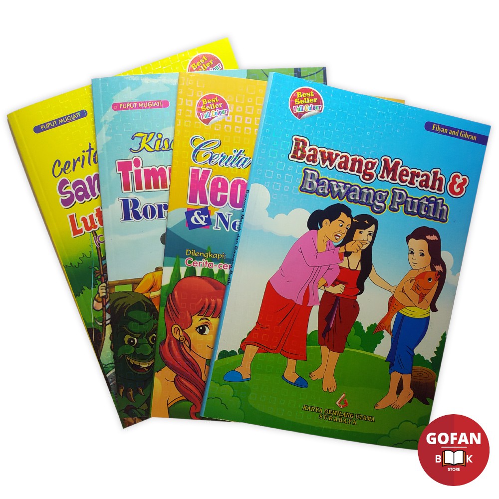 Jual Buku Cerita Rakyat Nusantara (full Colour) | Shopee Indonesia