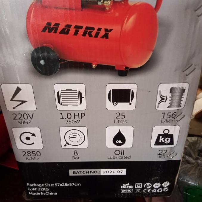 Jual Mesin Kompresor Angin Listrik Matrix Hp Liter Mtx Matrix