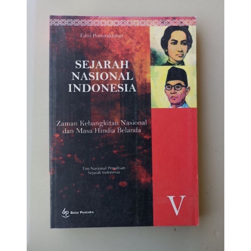 Jual SEJARAH NASIONAL INDONESIA JILID 5 ( Zaman Kebangkitan Nasional ...