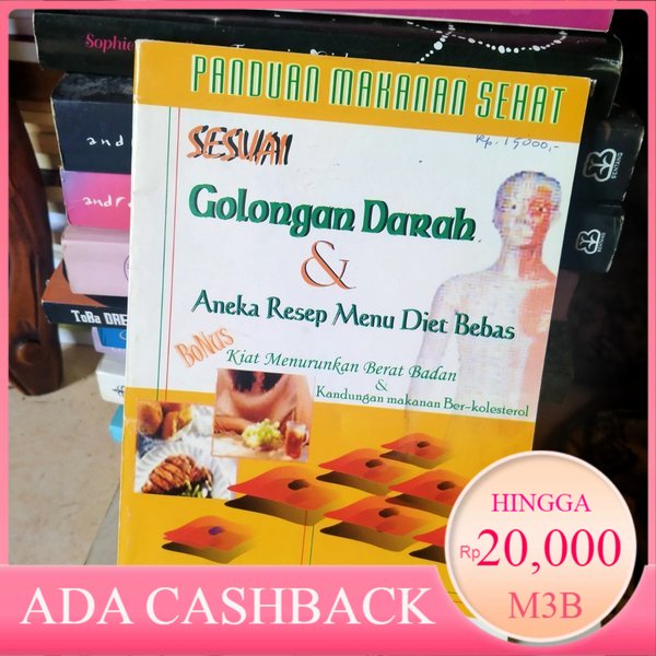 Jual ORIGINAL PANDUAN MAKANAN SEHAT SESUAI GOLONGAN DARAH DAN ANEKA ...