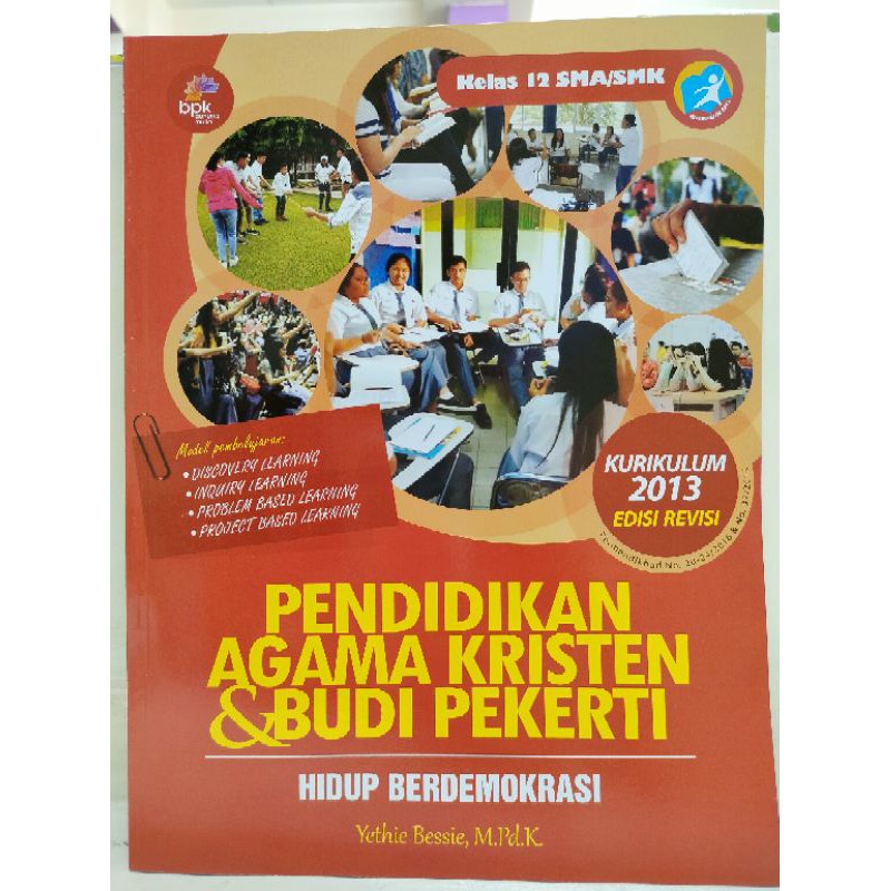 Jual Buku PAKET AGAMA KRISTEN & BUDI PEKERTI KELAS 12 SMA/SMK Edisi ...