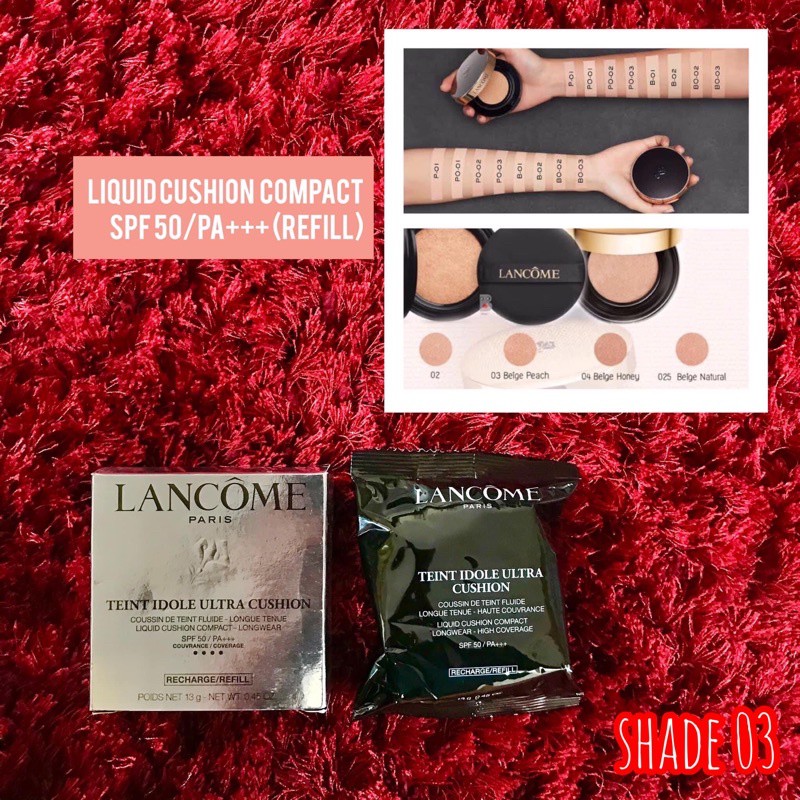Jual Teint Idole Ultra Cushion SPF50/PA+++ Shade 03 Recharge / Refill Shopee Indonesia