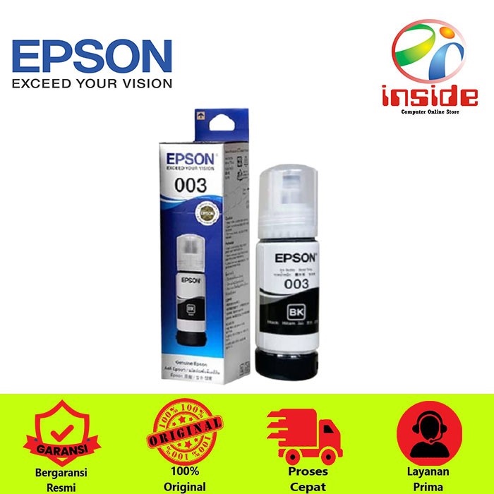 Jual Tinta Epson 003 Black Original Shopee Indonesia 4997