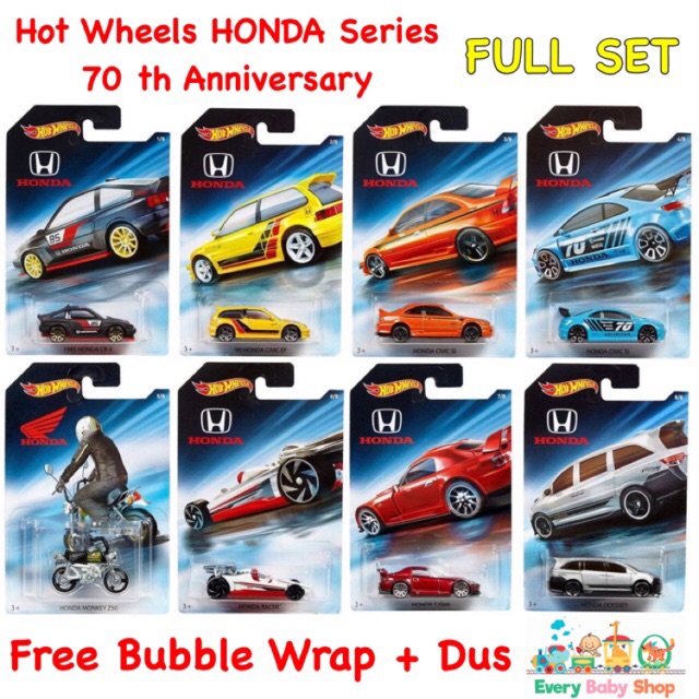 Honda hot best sale wheels set