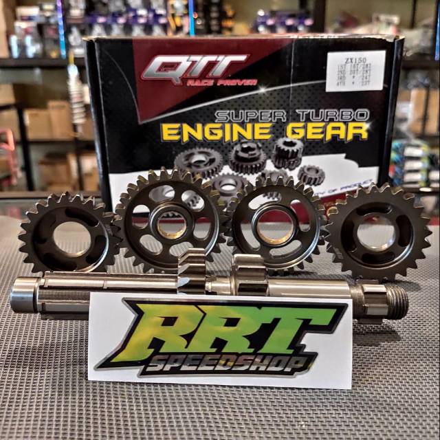 Jual GEAR BOX RASIO QTT RACING NINJA TUNE UP 155 / FFA | Shopee Indonesia