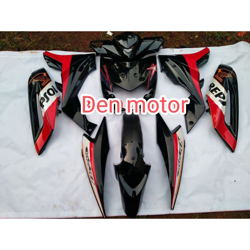 Jual Bodi halus full set honda blade lama hitam Shopee Indonesia
