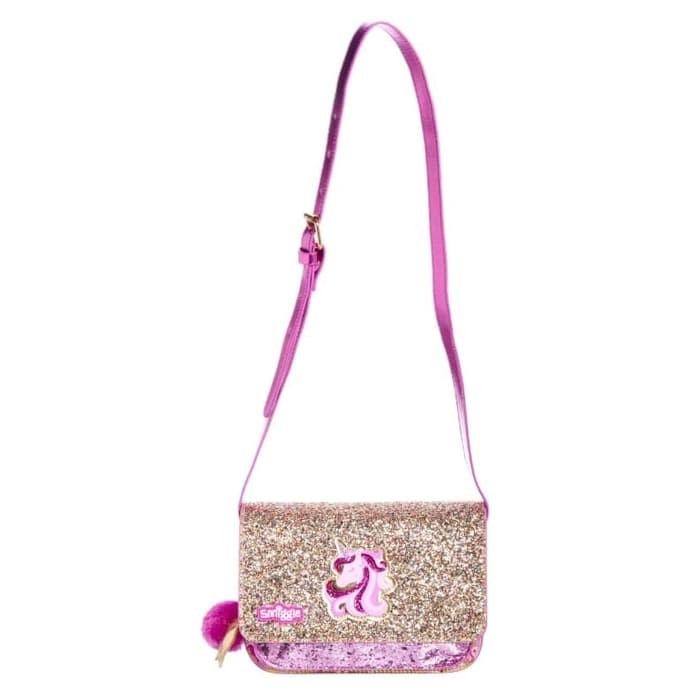 Jual Smiggle Kimmi Shoulder Bag Unicorn Gold Purse Tas Smiggle Sling Bag  Glitter Original | Shopee Indonesia