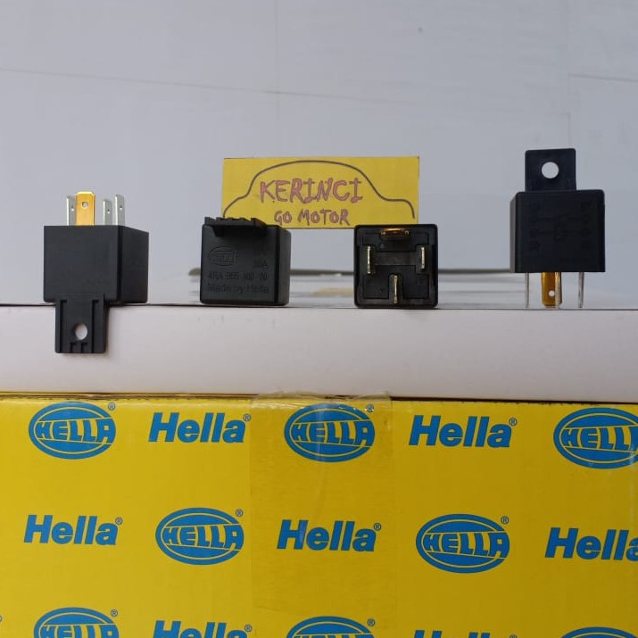 Jual RELAY HELLA KAKI 4 12V 30A RELAY KLAKSON HELLA RELAY LAMPU HELLA Shopee Indonesia