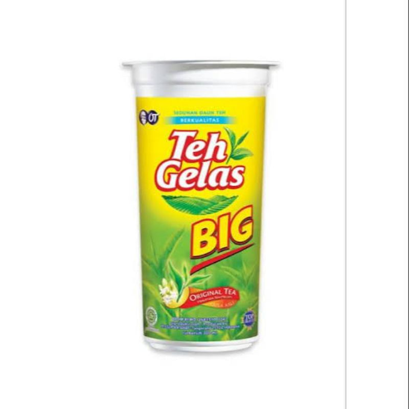 Jual Teh Gelas Big Original 250ml Shopee Indonesia 3903