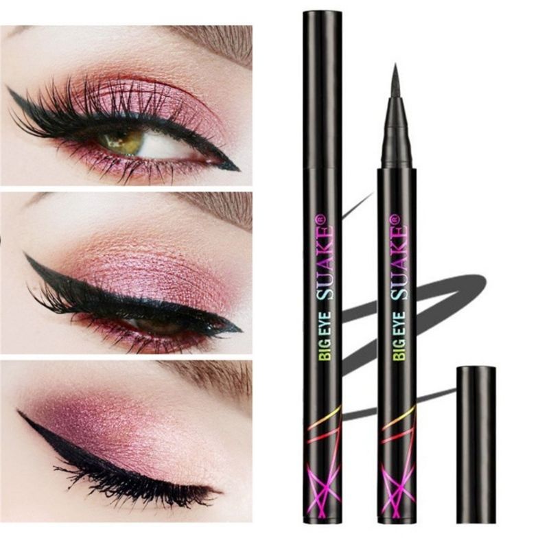 Jual Eyeliner Spidol Waterproof Tahan Air big eye suake suake eyeliner