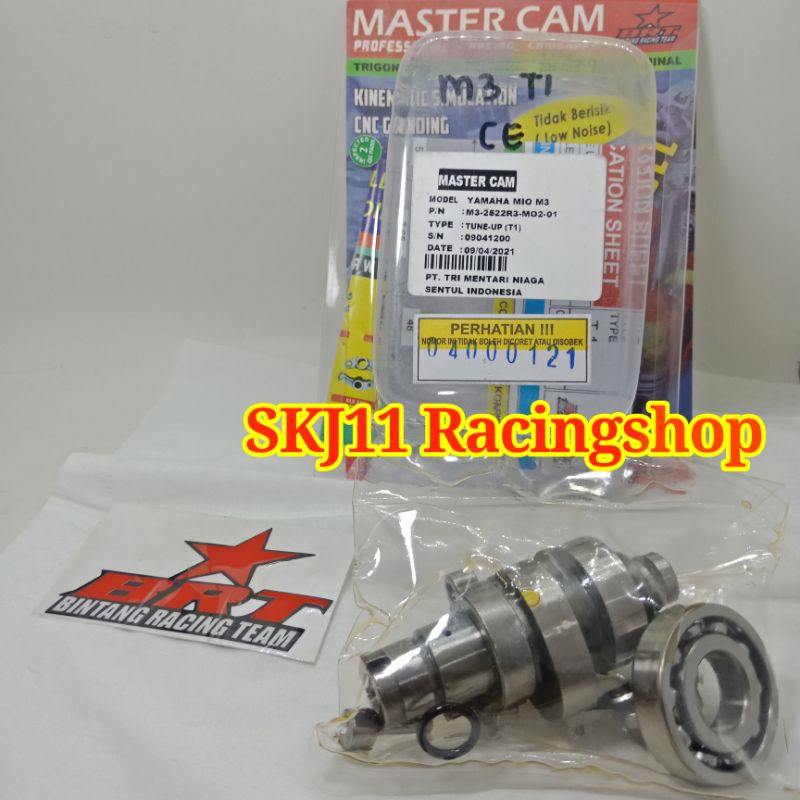 Jual Noken As Master Cam BRT T1 T2 Mio m3 Soul GT 125 FINO FI Injeksi ...