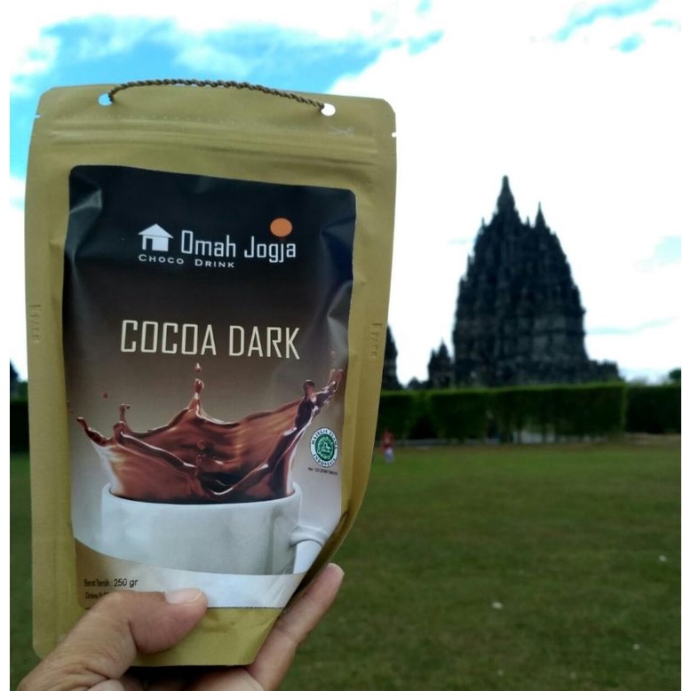 Jual Omah Jogja Cocoa Dark Choco Drink 250 gram Minuman Bubuk Cokelat