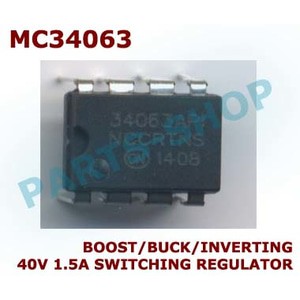 Jual MC34063 MC34063A 34063 BOOST BUCK INVERTING 40V 1.5A SWITCHING ...