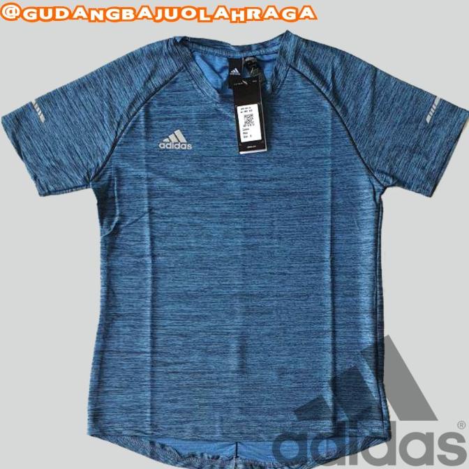 BAJU WANITA KAOS OLAHRAGA CEWEK RUNNING DRY FIT ADIDAS