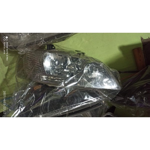 Jual Lampu Depan Headlamp Mitsubishi Lancer Evo 6 Six | Shopee Indonesia