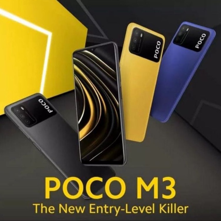 Jual Xiaomi Poco M3 4/64 Garansi resmi-No Repack | Shopee Indonesia