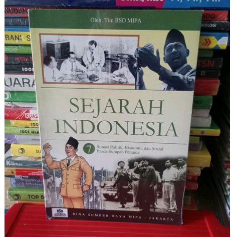 Jual BUKU SEJARAH INDONESIA 7 SITUASI POLIT…