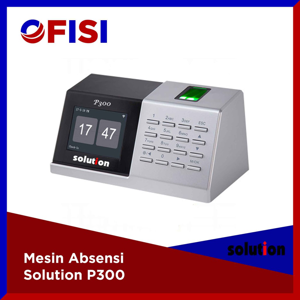 Jual Mesin Absensi Solution P300 | Shopee Indonesia