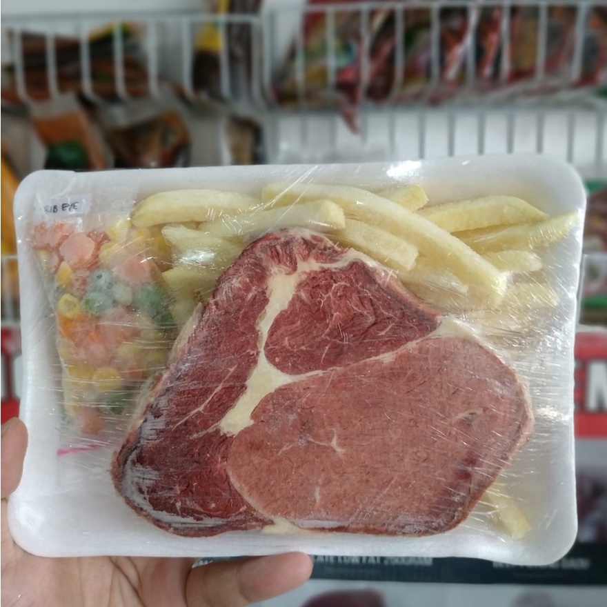 Jual Paket Steak Rib Eye Boneless Paket Hemat Disass Jogja Shopee