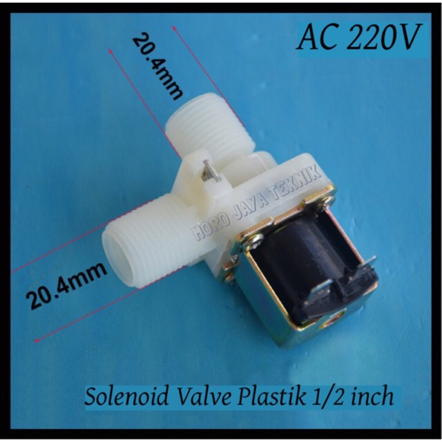 Jual Solenoid Valve Plastik Ukuran Drat X Volt Shopee