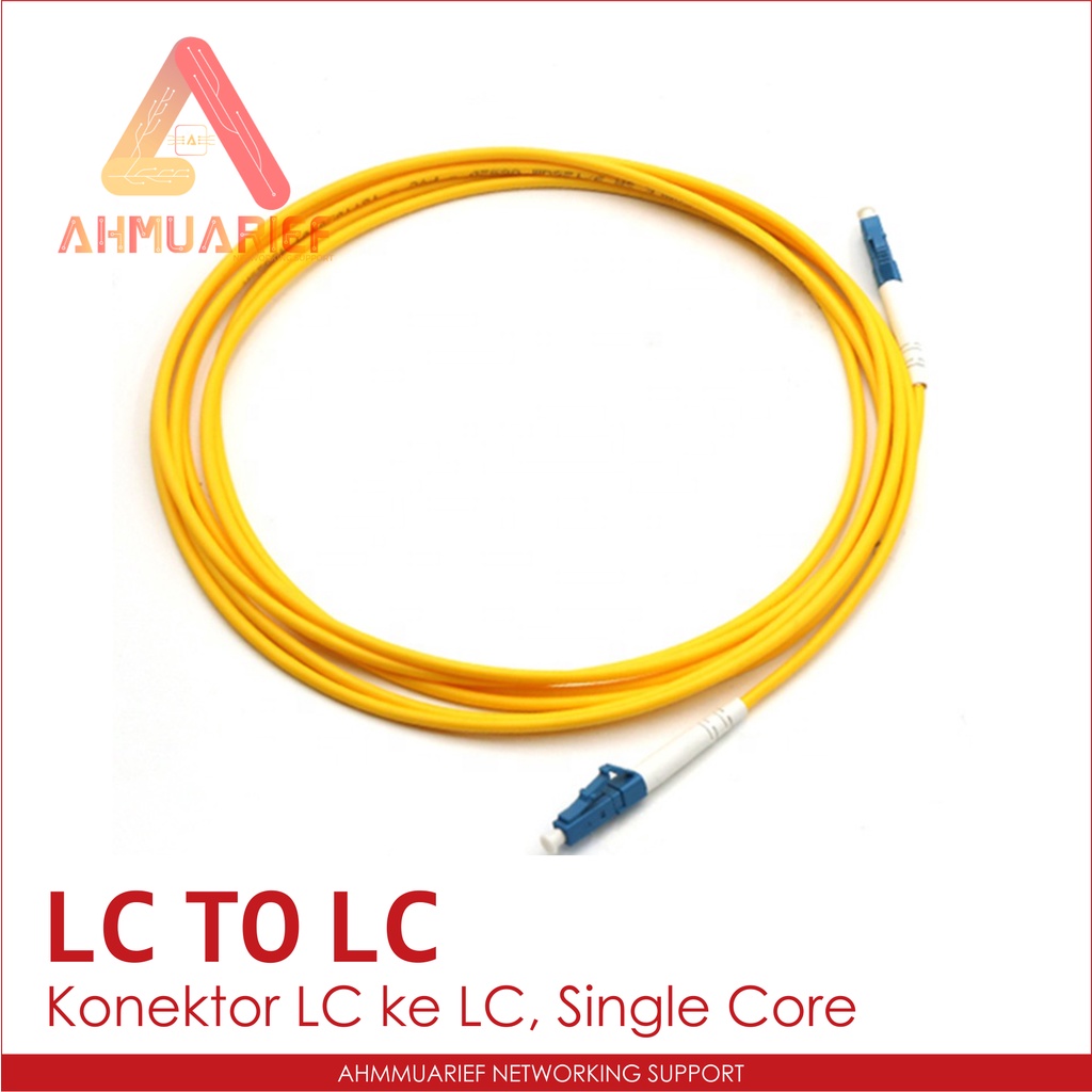 Jual Patchcord LC - LC Kabel Fiber Optik Patch Cord LC to LC Single ...