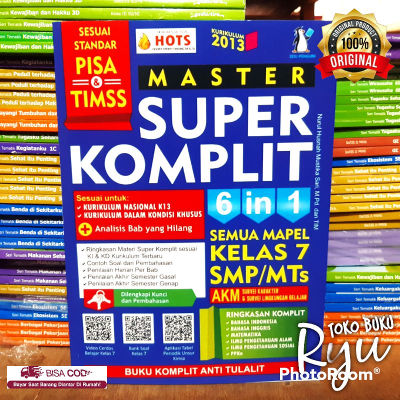 Jual Master Super Komplit 6 in 1 Kelas 7 SMP/MTs | Shopee Indonesia