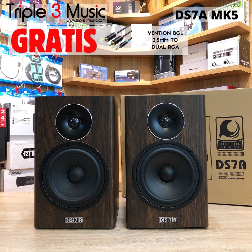 Jual ISK DOLPHIN SOUND DS7A ORIGINAL Flagship Speaker Monitor FLAT ...