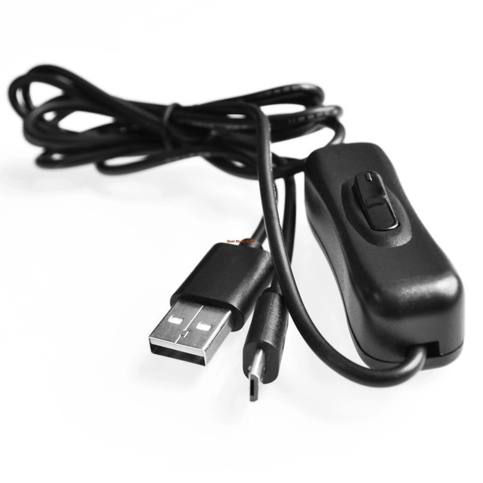 Jual Kabel Power + Switch ON OFF Suppprt 5V 3A untuk Raspberry Pi 3B 3B ...