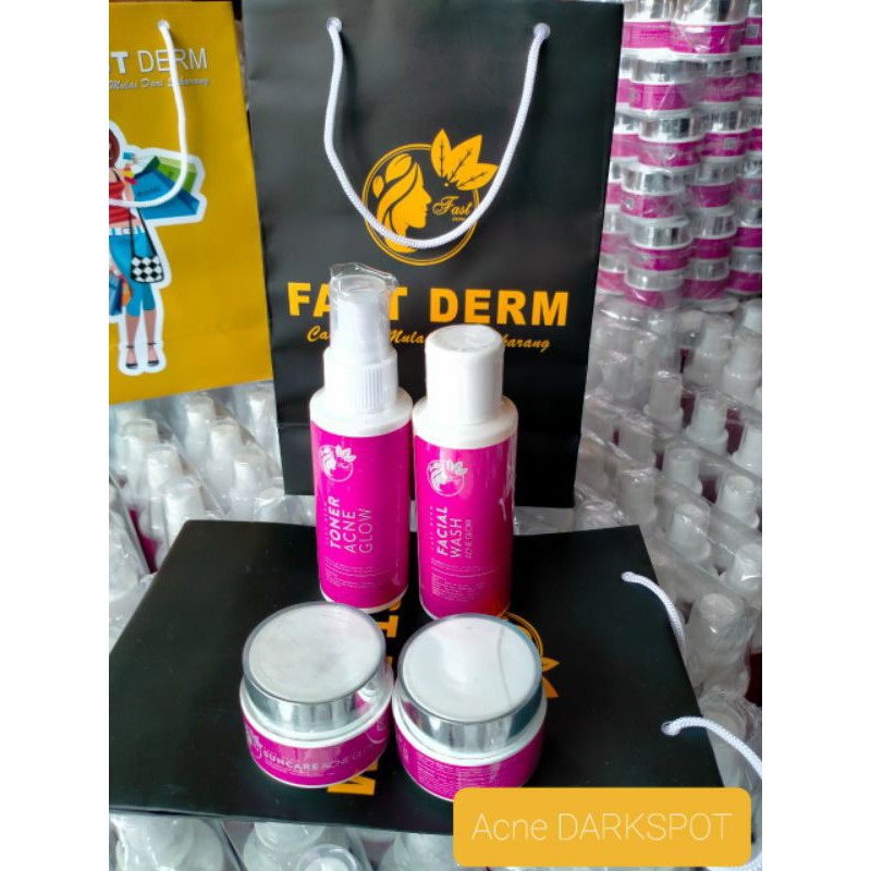 Jual FAST DERM SKINCARE ORIGINAL BPOM,ACNE DARKSPORT | Shopee Indonesia