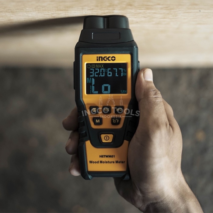 Jual Wood Moisture Meter INGCO HETWM01 - Alat Ukur Kadar Air Kelembaban ...