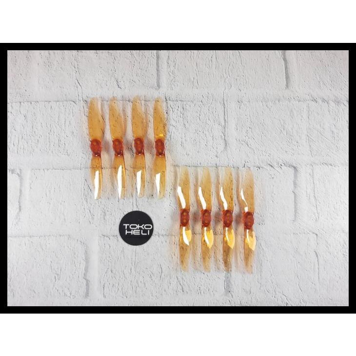 Gemfan Hurricane 3018 Propeller – 8 Paare, 3-Zoll 2-Blatt, Für 1,5 Mm & 2,0 Mm Wellen (T-Mount)
