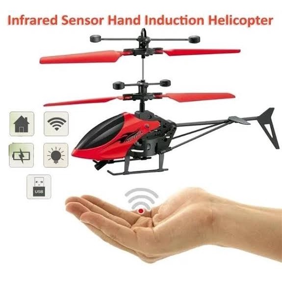 Jual MAINAN ANAK HELICOPTER HELIKOPTER FLYING DRONE WITH HAND SENSOR TANGAN Shopee Indonesia