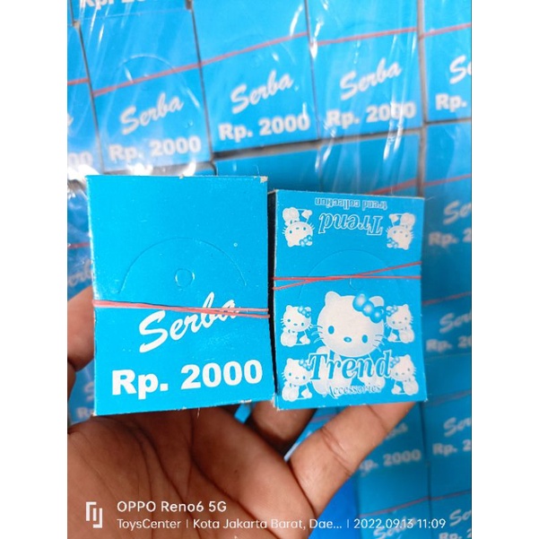 Jual kertas label / kar mainan / aksesoris isi 100pcs | Shopee Indonesia