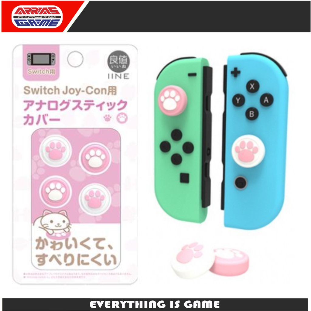 Jual Nintendo Switch Animal Crossing & Paw Analog Caps - Analog Caps