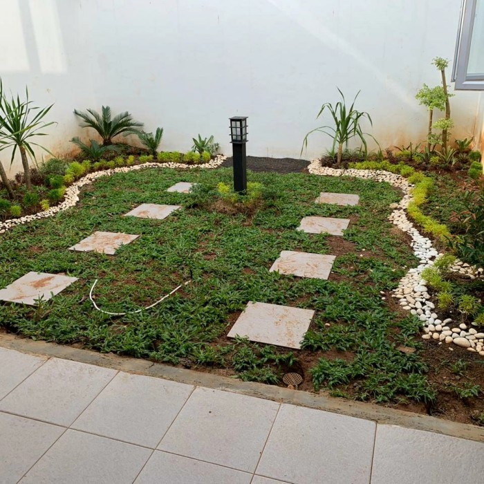 Jual jasa pembuatan taman minimalis/taman pekarangan rumah/jasa taman